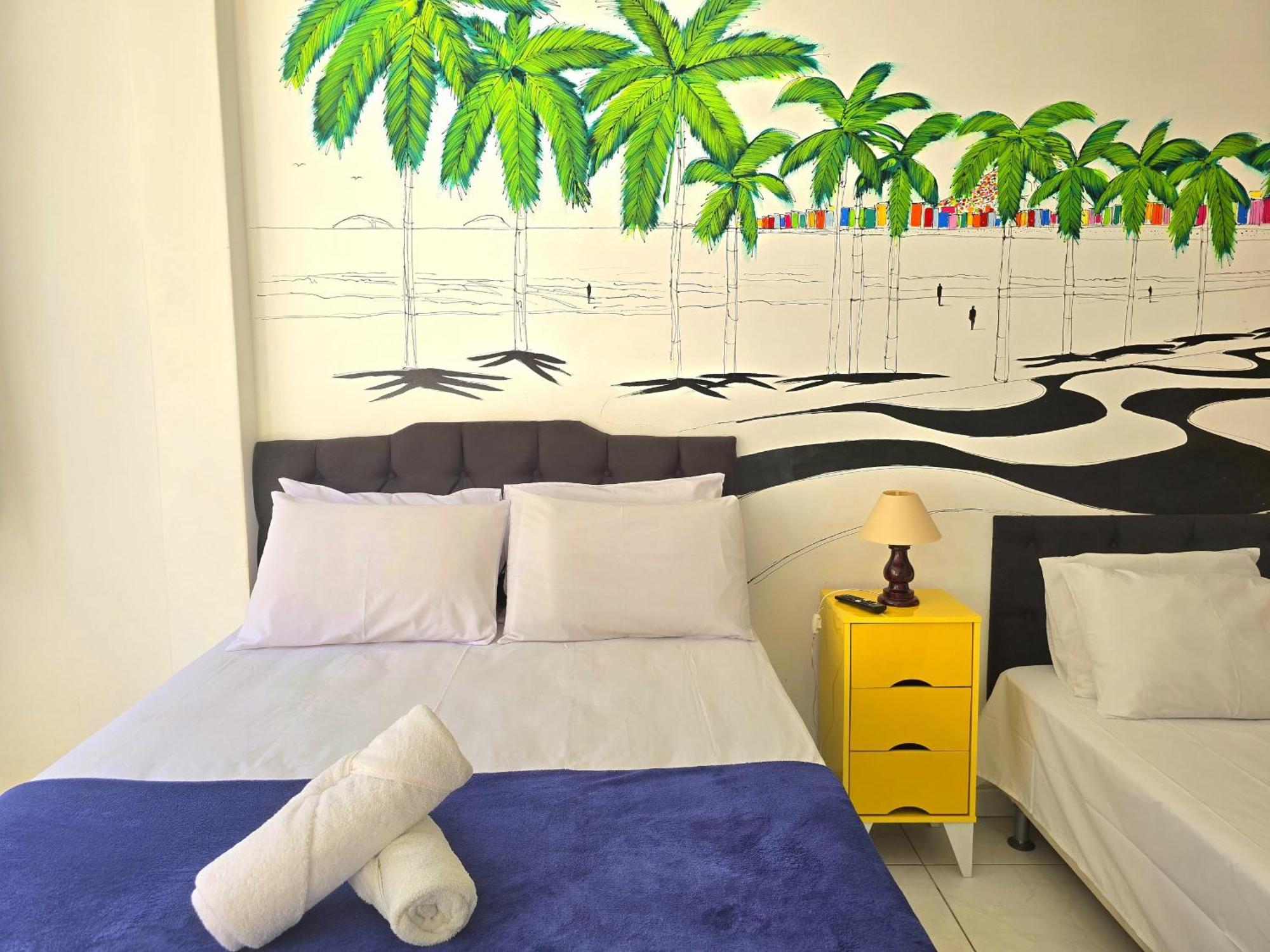Qto E Sala, Smart Tv, Wi-Fi, Ar-Cond, Praia De Copacabana 리오데자네이루 외부 사진
