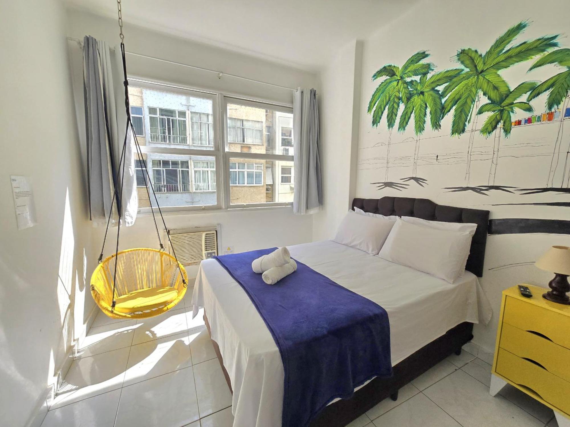 Qto E Sala, Smart Tv, Wi-Fi, Ar-Cond, Praia De Copacabana 리오데자네이루 외부 사진